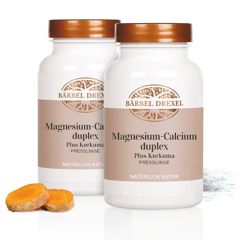 Magnesium Calcium duplex plus Kurkuma Presslinge