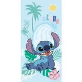 COFI Lilo & Stitch Kinderhandtuch 70 x 140 cm blau