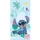 COFI Lilo & Stitch Kinderhandtuch 70 x 140 cm blau