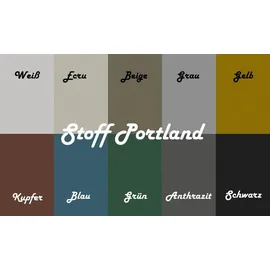 Kaiser Ecksofa L-förmiges Nimes-Eckmöbel links/rechts Blau Rechts