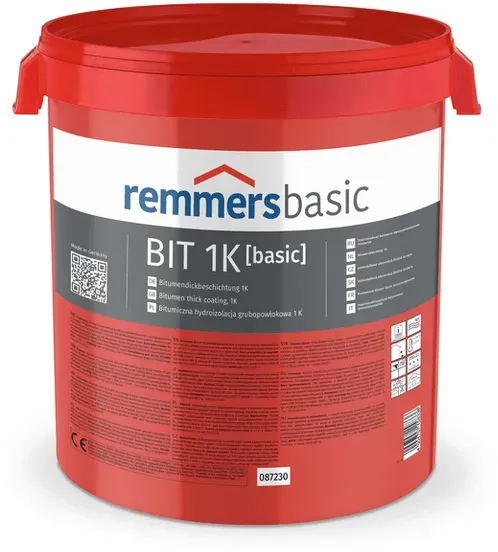 Remmers BIT 1K basic | ECO 1K - Bitumendickbeschichtung 1K