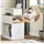 SoBuy ASK08-WN Rollcontainer 40x65x50 cm weiß