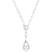 Tom Tailor Kette mit Anhänger Y-Kette Silber Edelstahl