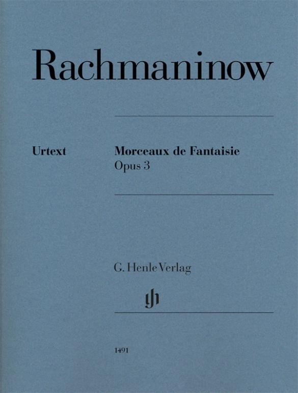 Sergej Rachmaninow - Morceaux De Fantaisie Op. 3  Kartoniert (TB)