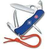 Victorinox Schweizer Taschenmesser, Skipper Pro MW, Multitool, 12 Funktionen, Einhand-Feststellklinge mit Wellenschliff, Kapselheber, feststellbar