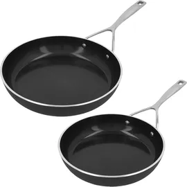 Demeyere Alu Industry 3 Pfannen-Set 2-tlg. 24 cm + 28 cm