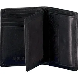 Hausfelder Manufaktur Geldbörse Nappa Unisex schwarz