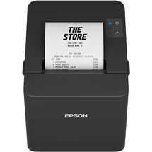 Epson TM-T20IV, 8 Punkte/mm (203dpi), Cutter, USB, RS232, Ethernet RS232, USB, Belegdrucker, Schwarz