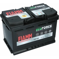 FIAMM ECOFORCE 12V 70Ah AGM Batterie-Autobatterie-Starterbatterie ersetzt 80Ah