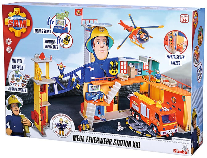 Feuerwehrmann Sam Spielset "Mega-Feuerwehrstation XXL" - ab 3 Jahren