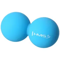 HMS Lacrosse doppelter ball zur massage blc02 HMS weiß|blau