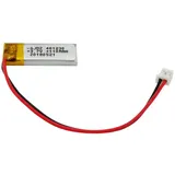 PKCELL LP-401230, Lithium-Polymer / LiPo Akku, 3,7V, 100mAh mit 2 Pin JST Stecker