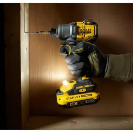 Stanley FATMAX SFMCF830B-XJ, Schlagschrauber, Pistolengriff, Schwarz, Gelb, Bürstenlos, 3200 RPM, 1400 RPM