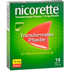 Nicorette Nikotinpflaster 15 mg