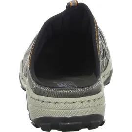 Rieker Herren 08096 Clogs, Grau (schwarz/rauch/rauch/00), 43 EU
