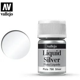 Vallejo Modell Farbe Silber 35 ml 790