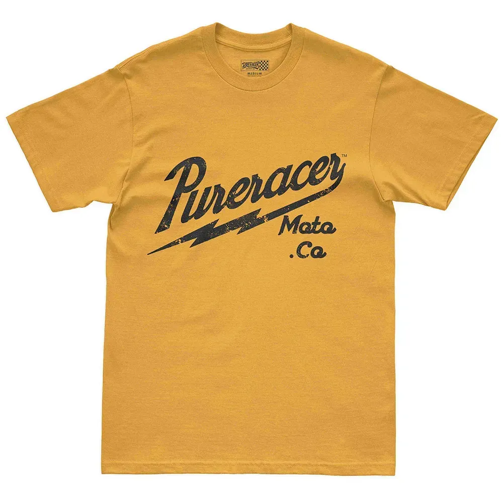 Pure Racer Thunder Basic Kurzarm-t-shirt - Yellow - S