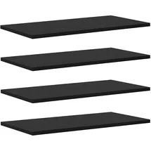 vidaXL Regalbretter 60 x 30 x 1,5 cm Schwarz
