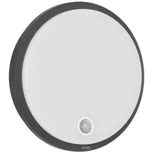 Oktaplex lighting Außenleuchte LED 10,5 W IP65 mit Bewegungsmelder anthrazit 3000K 1010lm