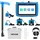 Vevor Rohr-Wasserleckdetektor 1 Hz–10000 Hz 7-Zoll-Touchscreen mit 4 Sensoren