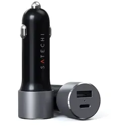Satechi 72W USB-C Kfz-Adapter Space Grey