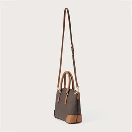 Michael Kors Murphy Large Umhängetasche Kunstleder Brown