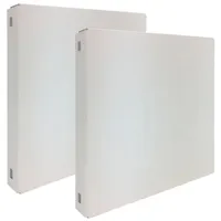 Proregal Memoboard Doppelpack Metal geschlossen | HxBxT 30x30x3,5cm |
