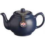 Price & Kensington Teekanne mit Teesieb blau,