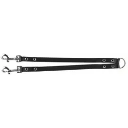 2 Hundeleinen-Koppler Trixie Schwarz 35 cm M/L