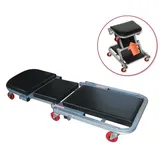 Trendline Werkstatt-Rollliege und -Sitz 102 x 40 x 12 cm