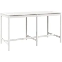 vidaXL Gartentisch 203,5 x 90 x 110 cm Weiß