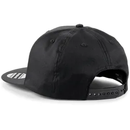 Beechfield 5 Panel Snapback Cap schwarz One Size