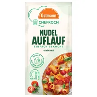 Ostmann Gewürze x Chefkoch - Nudelauflauf Gewürzsalz | Abgestimmt auf 4 Portionen | Inklusive Schritt-für-Schritt-Rezept und Mengenangaben | 10 g im Beutel