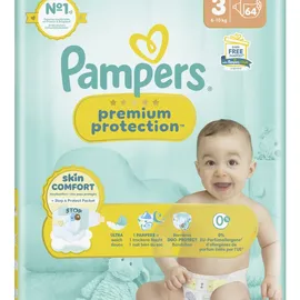 Pampers Premium Protection Gr. 3 (6-10 kg) 64 St.