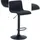 CLP Barhocker Hover Stoff 45 x 75-85 cm Schwarz