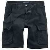 Vintage Industries Rowing Shorts, schwarz, Größe S