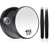 40X Vergrößerungsspiegel Vergrößerungsspiegel Kosmetikspiegel Schminkspiegel Mit
