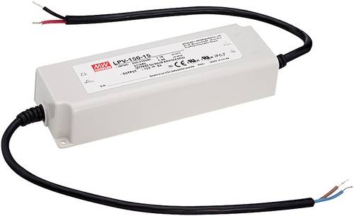 Mean Well LPV-150-48 LED-Trafo Konstantspannung 153W 0 - 3.2A 48 V/DC nicht dimmbar, Überlastschutz
