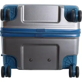 Saxoline Elite Trunk 4-Rollen 77 cm / 105 l blau/silberfarben