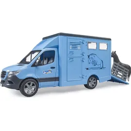 Bruder 02674 Matchbox Sprinter Tiertransporter mit 1 Pferd