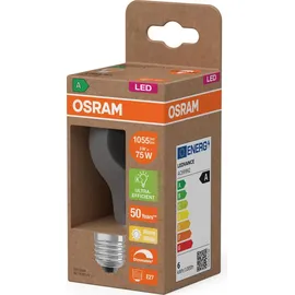 Osram LED Classic A 75, Filament, 5W ersetzt 75W, Energieklasse B, dimmbar,