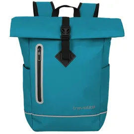 Travelite Rucksack Basics Roll-Up Backpack Plane Harbor Blue
