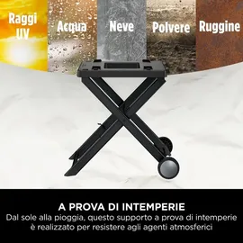 Ninja Grillständer 75,5 cm schwarz