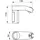 Keuco AXESS Brauseschieber, mit Einhandbedienung, Accessoires, chrom