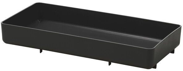 Vitra Tablett Chap Tray schwarz, Designer Konstantin Grcic, 6.5x41.5x20 cm