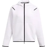 Under Armour Unstoppable Fleece Kapuzenjacke Damen 100 white/black XS