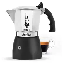 Bialetti Brikka 0,17 l 4 Tassen Schwarz