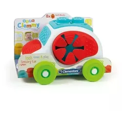 Clemmy Baby: Sensorisches Auto mit weichen Würfeln