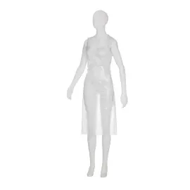 AMPri MED-COMFORT Einwegschürze light, weiß, 75 x 125 cm 05020-W-BL , 1 Packung = 50 Stück
