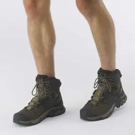 Salomon Quest 4 Goretex Wanderstiefel - Olive Night / Peat / Safari - EU 48